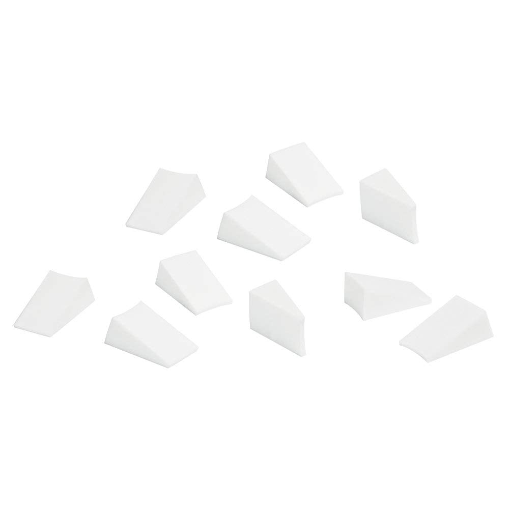 Artist's Choice 100 Pack Makeup Sponge Mini Applicator Wedges, Triangle Cosmetic Sponges For Foundation, Blush, Eye Shadow, Blending and Smoothing, Disposable, Latex Free