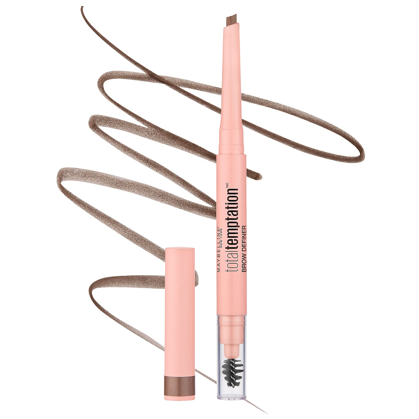 Maybelline Total Temptation Eyebrow Definer Pencil, Blonde, 1 Count